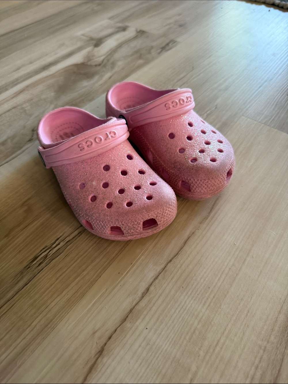 Crocs Kids' Classic Clog - Pink Sparkle